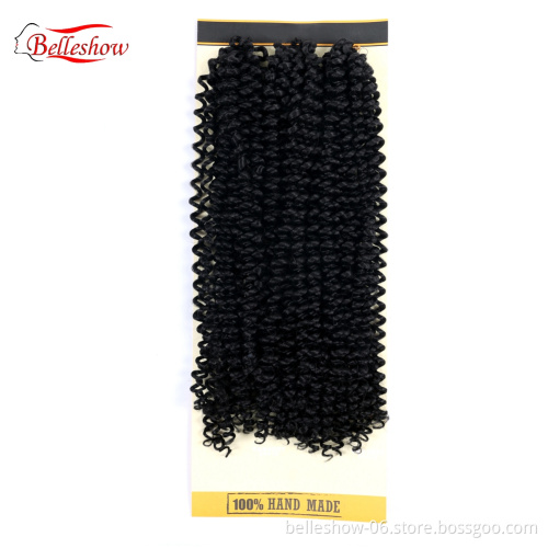 Hot sell cheap 3 piece Passion Twist Hair 18inch Water Wave passion twist 24 root